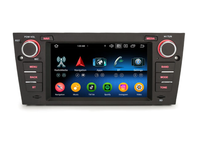 Erisin ES5567B IPS Android 16.0 Car Stereo GPS Sat Navi Radio For BMW 3 Series E90 E91 E92 E93 M3 DSP 4G LTE Wireless CarPlay Auto BT5.0