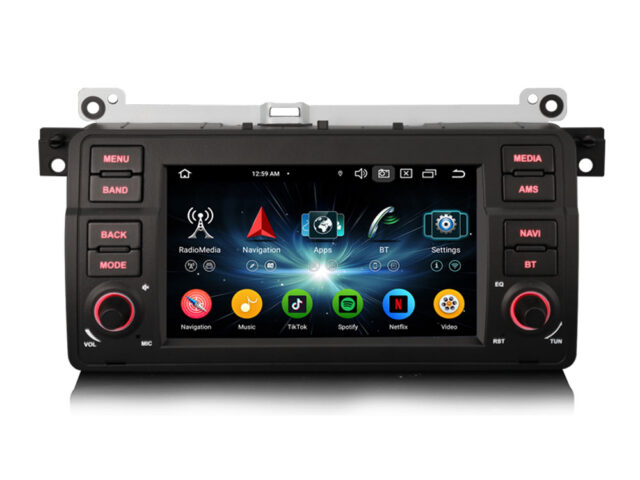 Erisin ES5546B IPS Android 16 Car Stereo GPS Sat Navi Radio For BMW 3er/M3 E46 Rover 75 MG ZT DSP Wireless CarPlay Auto BT5.0