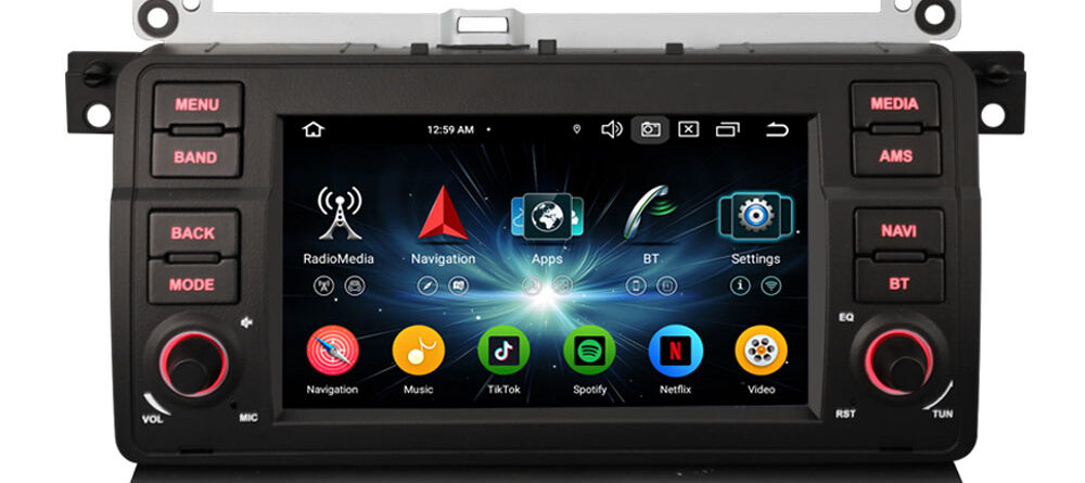 Erisin ES5546B IPS Android 16 Car Stereo GPS Sat Navi Radio For BMW 3er/M3 E46 Rover 75 MG ZT DSP Wireless CarPlay Auto