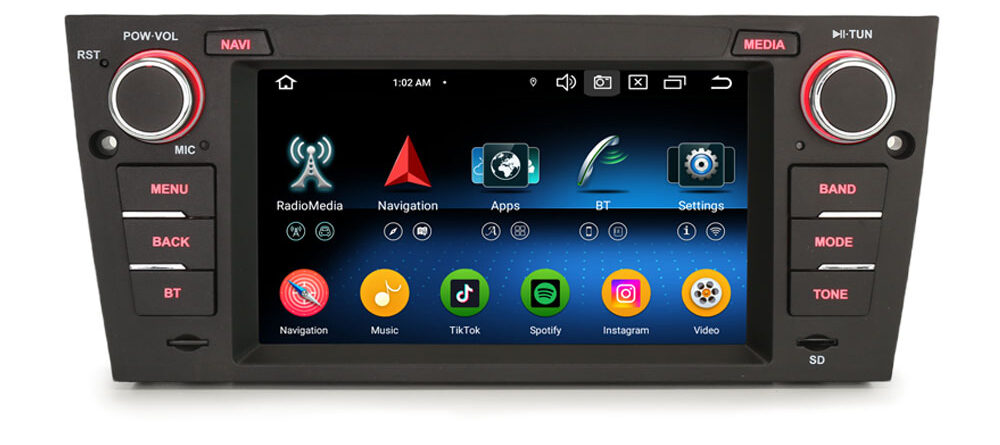 Erisin ES5567B IPS Android 16.0 Car Stereo GPS Sat Navi Radio For BMW 3 Series E90 E91 E92 E93 M3 DSP 4G LTE Wireless Ca