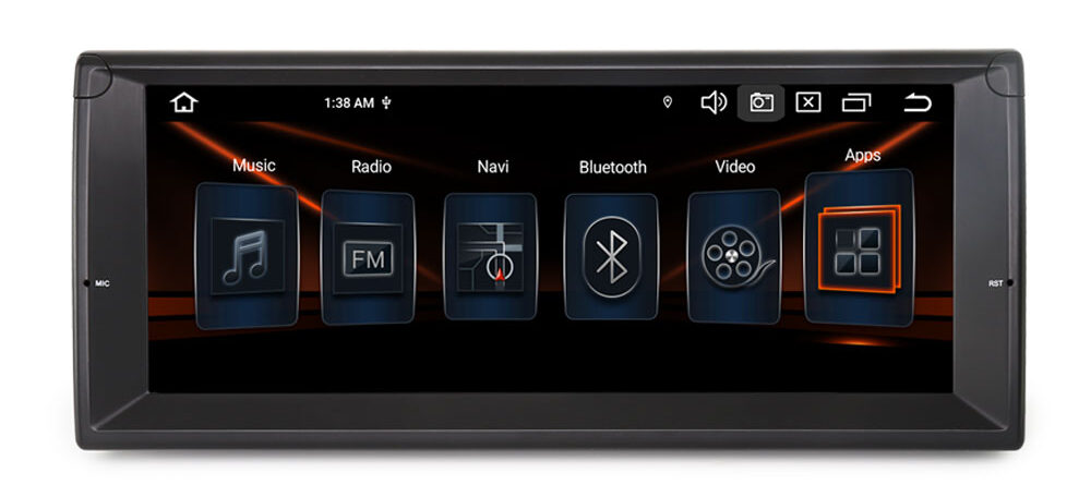 Erisin ES5503B IPS Screen Android 16 Car Stereo GPS SatNav Radio For BMW 5 Series E39 BMW M5 DSP 4G LTE Wireless CarPlay