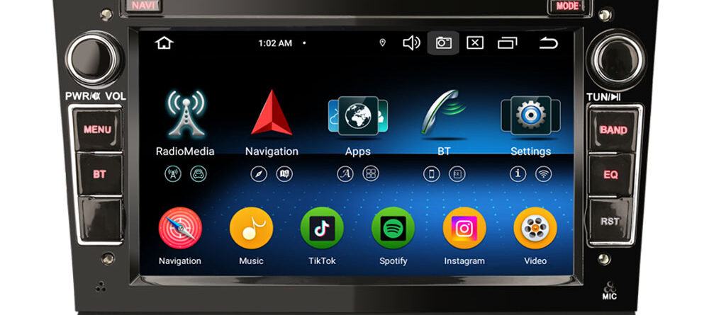 Erisin ES5560PB Android 16.0 Car Stereo For Opel Astra(H) Combo Corsa(D) Meriva Signum Zafira(B) Vivaro CarPlay Auto 4G