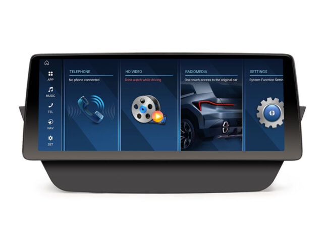 Erisin ES4784I Android 16.0 Car Multimedia Player Screen Upgrade GPS For BMW X1 E84 CIC Sytem WiFi 4G BT CarPlay Android Auto Radio