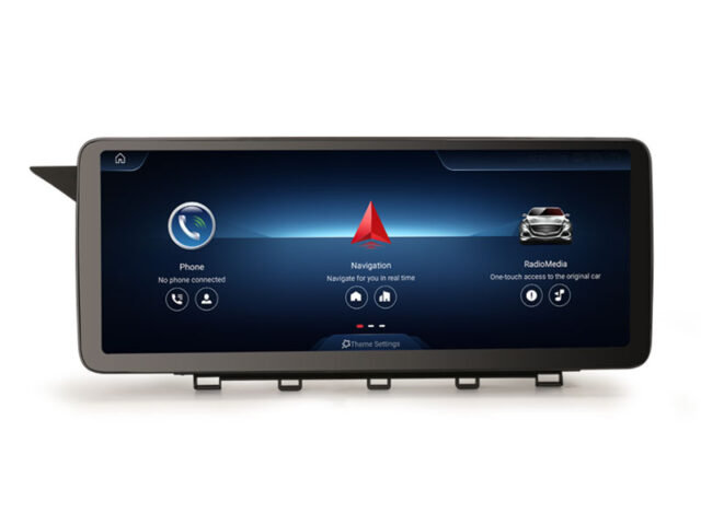 Erisin ES47GK40L 12.3" 8GB+128GB Android 16.0 Car Multimedia for Mercedes-Benz GLK-Class X204 NTG 4.0 Screen Upgrade GPS WiFi 4G BT5.1 CarPlay Auto