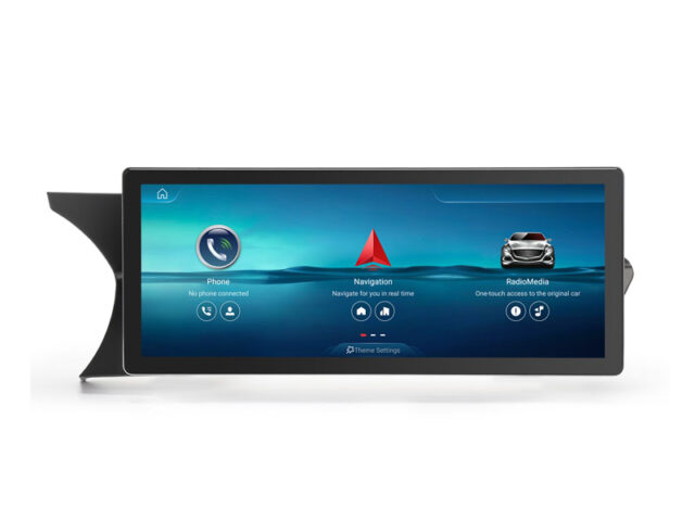 Erisin ES39C45L IPS Android 16 Car Multimedia Player Screen Upgrade For Mercedes-Benz C-Class W204 / S204 NTG 4.5 GPS Sat BT WiFi CarPlay AUTO