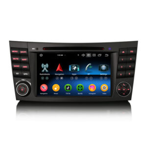 Erisin ES6581E Android 16 Car Radio Bluetooth GPS Navigation For Mercedes Benz E-Class W211 CLS Class W219 Auto DVD Player WiFi DSP IPS Canbus