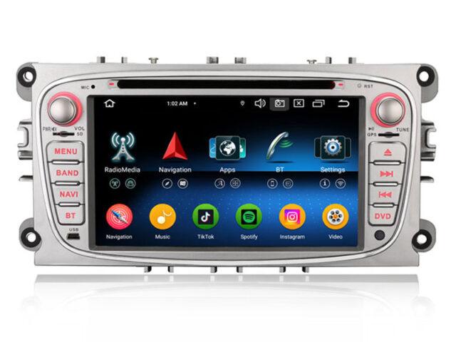 Erisin ES6568FS Android 16 Car Stereo GPS DVD CarPlay For FORD Mondeo Focus S-Max C-Max Galaxy Android Auto Radio WiFi DSP IPS Canbus