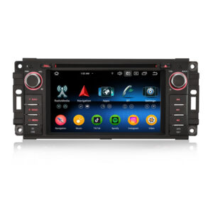 Erisin ES6562J Android 16 DVD Autoradio GPS Stereo For Jeep Compass Wrangler Commander Dodge Chrysler BT5.1 CarPlay Android Auto DAB+ WiFi DSP Canbus