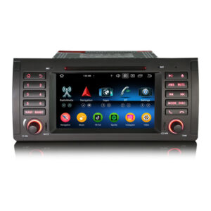 Erisin ES6553B 7" Android 16 Car Stereo DVD GPS Navi for BMW X5 E53 2000-2007 Wireless CarPlay Android Auto Radio TPMS DAB+ DSP BT5.1 IPS