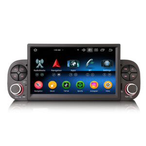 Erisin ES6558P Android 16 Car Stereo GPS Sat Navi for Fiat Panda (MK3 Type 319) Wireless CarPlay Android Auto Radio TPMS DAB+ DSP BT5.1 IPS