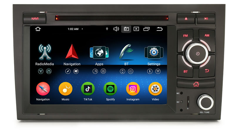 Erisin ES6528A Android 16 Car Stereo DVD For AUDI A4 S4 RS4 8E 8F B9 B7 RNS-E SEAT EXEO GPS DSP CarPlay AUTO Radio 4G BT