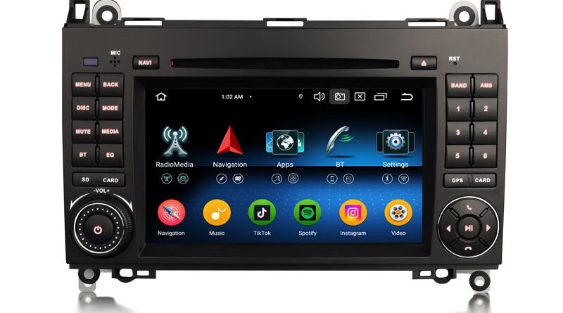 Erisin ES6572B Octa-Core Android 16.0 Car DVD For Mercedes Benz Sprinter Viano Vito A/B Class W169 W245 B200 CarPlay Aut