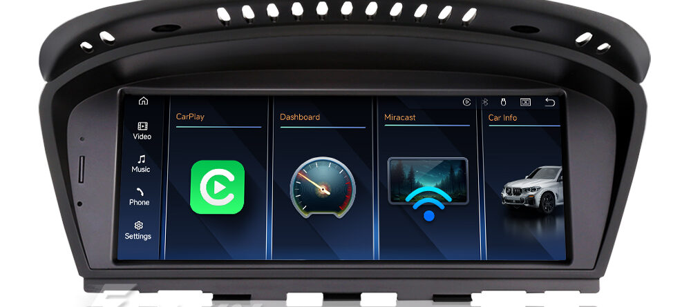 Erisin ES2460C 8.8″ Linux Screen Upgrade for BMW 3/5/6 Series E90-E93/E60-E64 CCC Wireless CarPlay/Android Auto OEM Keep