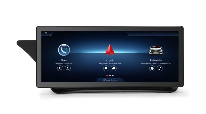 Erisin ES39E20L IPS Android 16 Car Multimedia Player Screen Upgrade For Mercedes-Benz E-Class W207 C207 A207 NTG GPS Sat