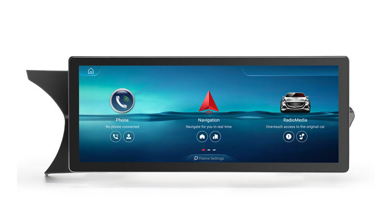 Erisin ES39C45L IPS Android 16 Car Multimedia Player Screen Upgrade For Mercedes-Benz C-Class W204 / S204 NTG 4.5 GPS Sa