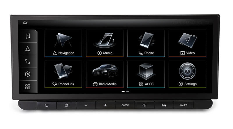 Erisin ES4776AL MIPI IPS Screen Android 16 Car Multimedia Player Screen Upgrade GPS For Audi A6 MMI-2G-HIGH-System WiFi