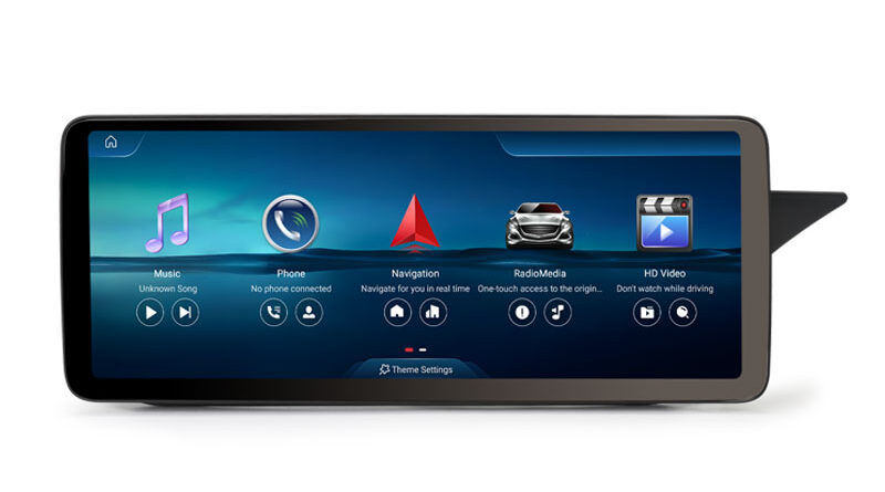 Erisin ES47E40R RHD 8+128GB Android 16 Car Multimedia for Mercedes-Benz E-Class FOUR doors W212 S212 NTG 4.0 Screen Upgr