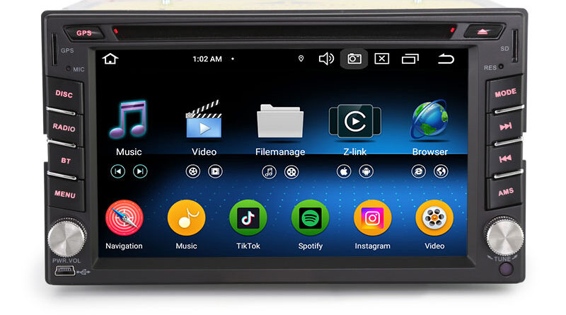 Erisin ES6510U Android 16.0 ISO 2Din Universal Autoradio GPS Navi For NISSAN Car Stereo DSP CarPlay & Auto 4G Multimedia