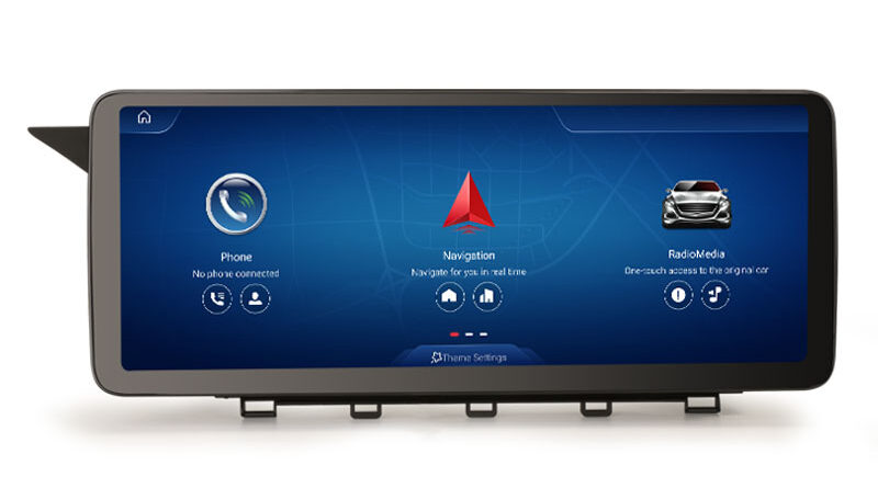 Erisin ES47GK45L 12.3″ 8GB+128GB Android 16.0 Car Multimedia for Mercedes-Benz GLK-Class X204 NTG 4.5 Screen Upgrade GPS