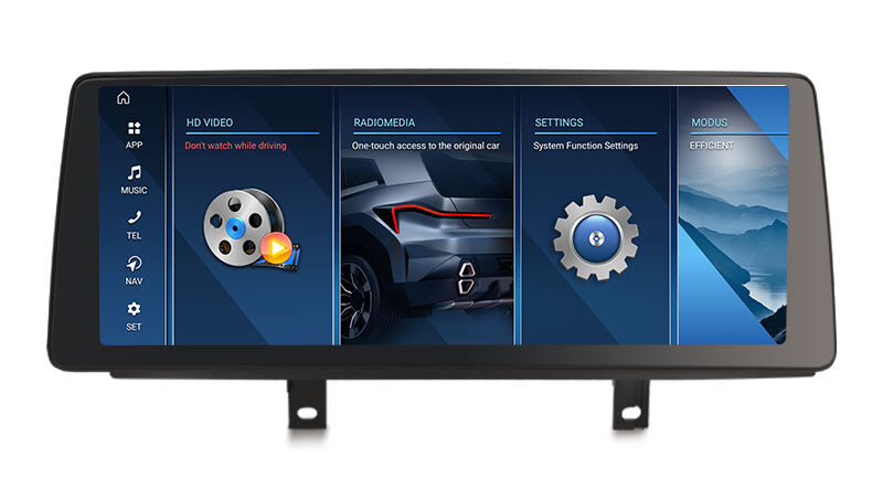 ES4730NR Android 16 Right-Hand-Drive Car Multimedia Player Screen Upgrade GPS For BMW 3/4er F30-36, M3-F80, M4-F82 NBT W