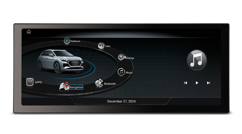 Erisin ES4775HL 12.3″ Android 16.0 Car Multimedia Player Screen Upgrade GPS For Audi Q5 WiFi 4G BT CarPlay Android Auto