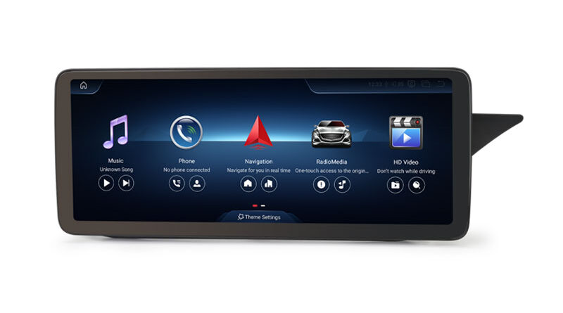 Erisin ES47E45R RHD 8+128GB Android 16 Car Multimedia for Mercedes-Benz E-Class FOUR doors W212 S212 NTG 4.5 Screen Upgr
