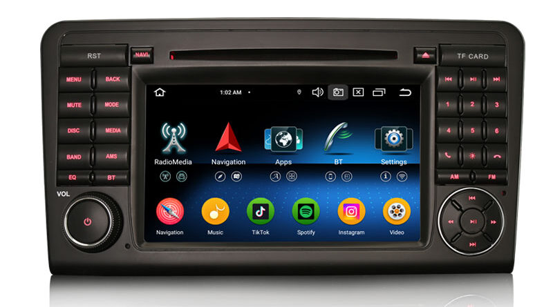 Erisin ES6583L Android 16 Car Radio Bluetooth GPS Navigation For Mercedes Benz ML-Class W164 GL-Class X164 Auto DVD Ster