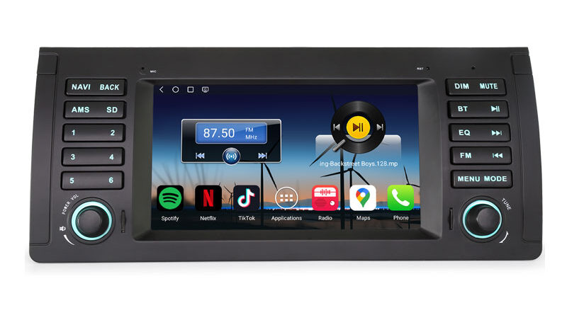 Erisin ES6653B Ultimate Android 16 Head Unit for BMW X5 E53 2000-2007 Snapdragon 4+64GB Wireless CarPlay Android Auto 4G