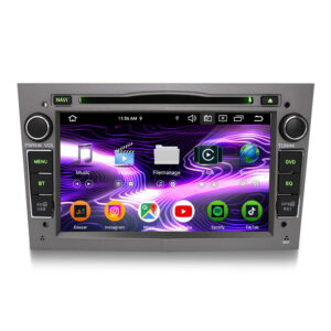 Erisin ES9160PG 8G+128G DSP Android 16.0 Car DVD for Opel Vauxhall Vivaro Astra (H) Combo Corsa Meriva Zafira Stereo CarPlay & Auto GPS 4G DAB+