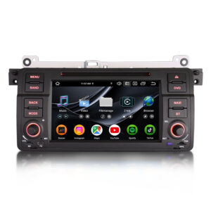 Erisin ES9146B 8GB+128GB For BMW E46 M3 Rover 75 MG ZT Android 16.0 Car Stereo CarPlay & Auto Radio GPS 4G DAB+ DSP Canbus DVD