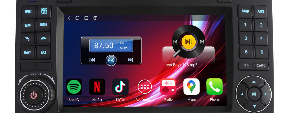 Erisin ES6672B Android 16 Car Stereo for Mercedes-Benz A/B-Class B200 W169 W245 Sprinter Viano Vito Wireless CarPlay And
