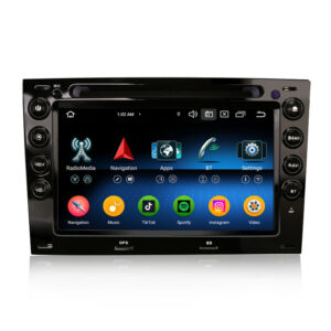 Erisin ES6513M 7″ DSP Android 16.0 Car Stereo DVD for Renault Megane Ⅱ GPS Navigation Wireless CarPlay & Auto 4G WiFi DA