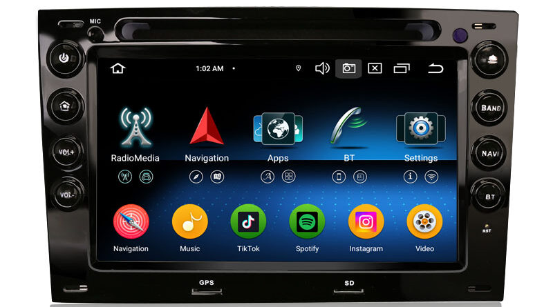 Erisin ES6513M 7″ DSP Android 16.0 Car Stereo DVD for Renault Megane Ⅱ GPS Navigation Wireless CarPlay & Auto 4G WiFi DA