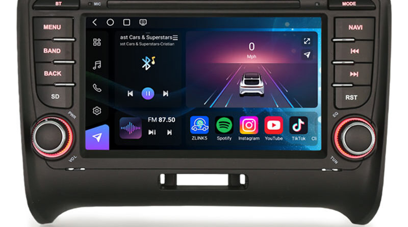 Erisin ES9077T 8GB+128GB Android 16 Car Stereo for AUDI TT MK2 (2006-2014) GPS Navigation Wireless CarPlay Android Auto