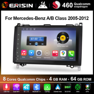 Erisin ES6692B Android 16 Car Stereo for Mercedes-Benz A/B-Class B200 W169 W245 Sprinter Viano Vito Wireless CarPlay And