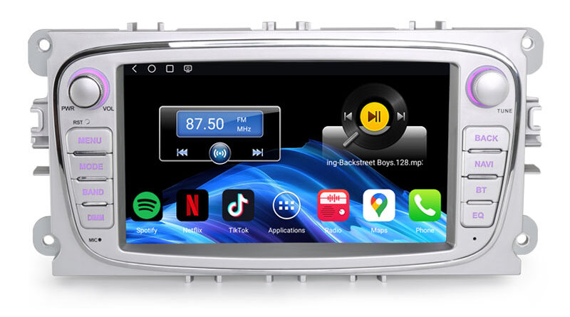 Erisin ES6668FS All-in-One Android 16 Car Stereo for Ford Mondeo Focus S/C-Max Galaxy Snapdragon 8-Core 4G LTE Hi-Fi GPS