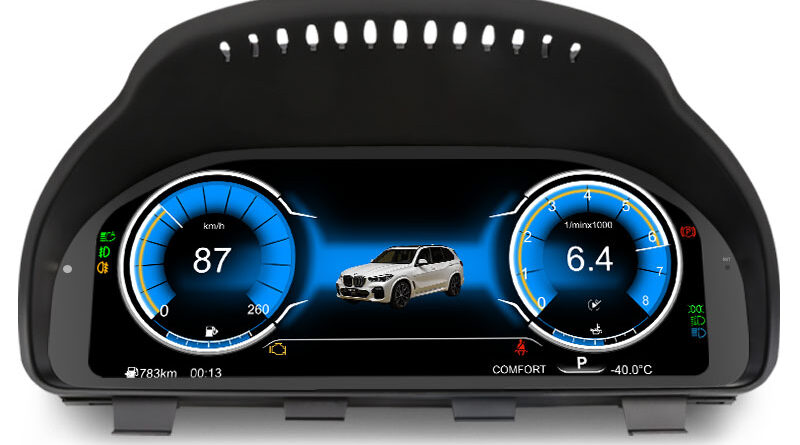 Erisin ES4815CA Car LCD Digital Gauge Cluster for BMW 5/6/7 Series X3/X4/X5/X6 F10 F11 F07 F06 F12 F13 F15 F16 F25 F26 W