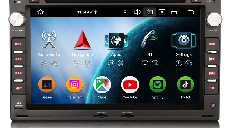 Erisin ES9109VB 8G+128G Android 16.0 Car Stereo CarPlay & Auto GPS 4G DAB+ for VW Golf Passat Tiguan Polo Eos Seat Skoda