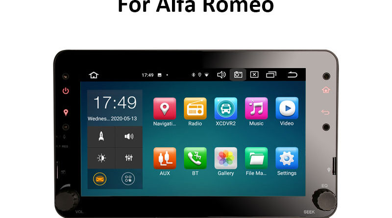 Erisin ES8120R 7″ Android 12.0 Car Stereo For Alfa Romeo Spider 159 Brera DSP CarPlay & Auto GPS TPMS DAB+ 4G