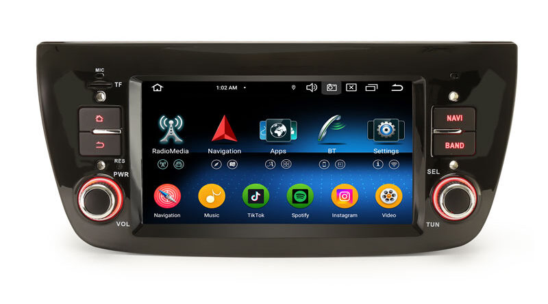 Erisin ES6537D Android 16 Car Stereo for Fiat Doblo (263) OPEL Combo Tour (D) Wireless CarPlay Android Auto GPS Navi TPM