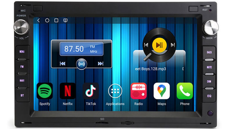 Erisin ES6609VB Android 16 Car Stereo Snapdragon 460 GPS for VW Golf Passat Jetta Skoda Seat Wireless CarPlay Android Au