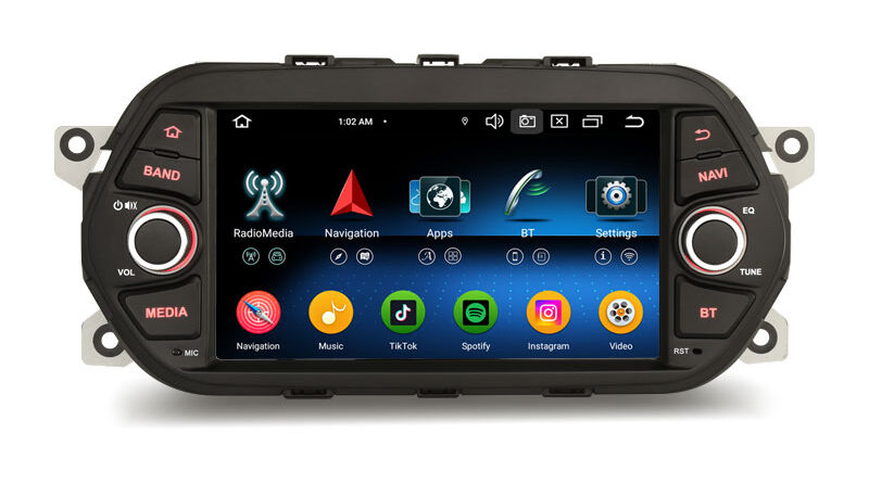 Erisin ES6776E FIAT TIPO AEGEA EGEA Android 14.0 Car Stereo For DODGE NEON Multimedia System DSP CarPlay AUTO 4G WiFi IP