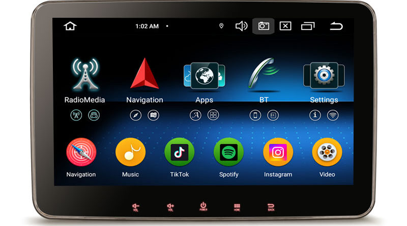 Erisin 10.1″ IPS Rotatable Screen Android 14 Car Stereo For VW Passat Seat Skoda GPS Navi CarPlay Auto Radio DSP 4G WiFi