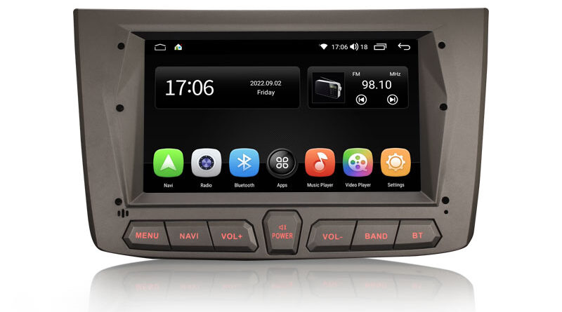 ES4130M 7″ Android 14 Car Stereo GPS For Alfa Romeo Mito DSP Wireless Apple CarPlay and Android Auto 4G SIM Slot Module