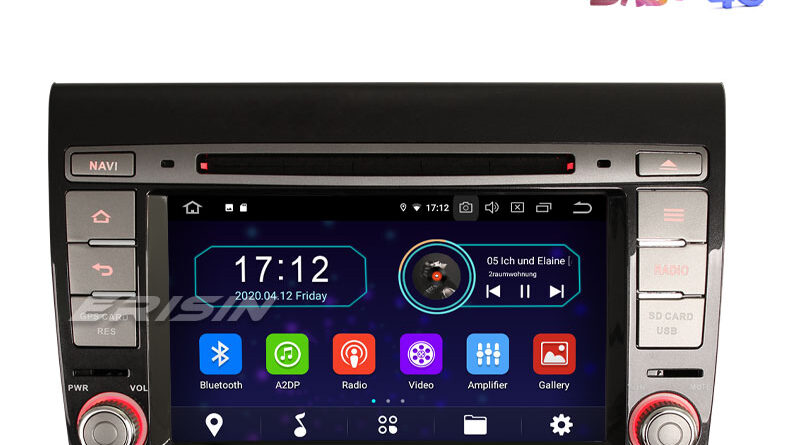 Erisin ES5971F 7″ Fiat Bravo Android 10.0 Autoradio GPS DAB+ WiFi OBD2 TPMS 4G DTV CD Bluetooth CarPlay+