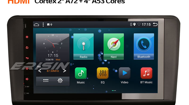 Erisin ES6286L 9″ DAB+ Android 9.0 Car GPS Navigator HDMI AUX DTV 4G for Mercedes Benz ML/GL-Klasse W164 X164