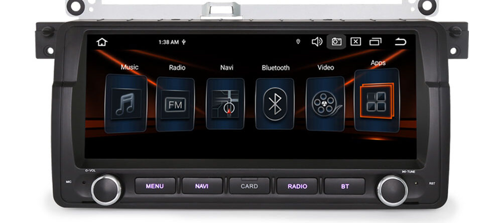 Erisin ES5504B Android 16 Car Stereo GPS Navi for BMW M3 E46 Rover 75 MG ZT Multimedia Wireless CarPlay Android Auto Rad