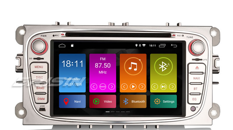 Erisin ES2909FS 7″ Android 10.0 Autoradio GPS DAB+ TPMS SWC DVD CD Wifi Ford Focus C/S-Max Mondeo Galaxy