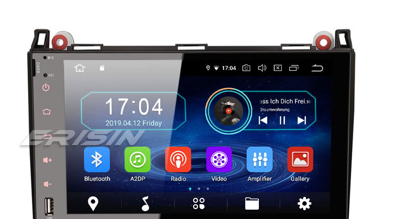 Erisin ES4992B 9″ Android 9.0 Car Stereo DAB+ Mercedes A/B Class W169 W245 Sprinter Viano Vito