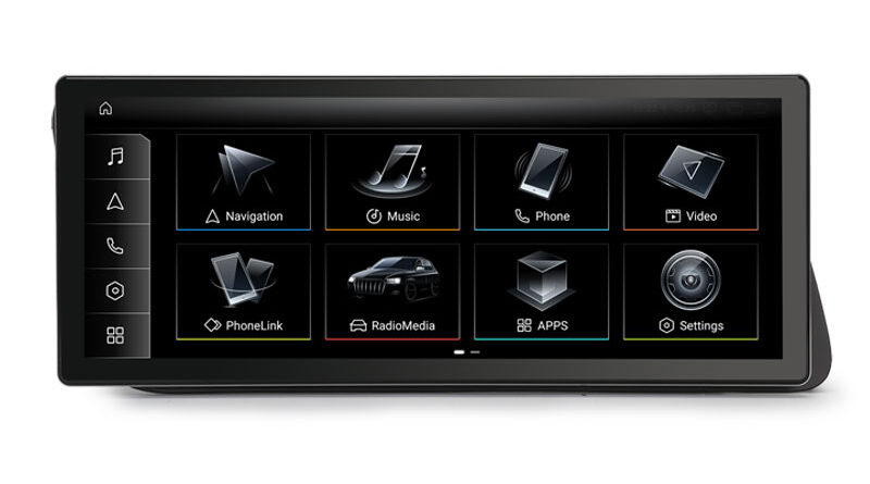 Erisin ES3975QL Left-Hand-Drive Android 14.0 Car Stereo Screen Upgrade For Audi Q5 2009-2016 LOW-Configuration 4G LTE Du